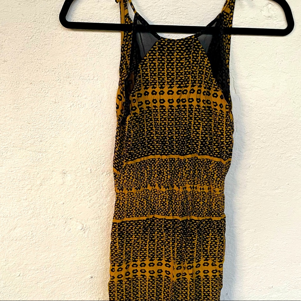 Manaola Yellow Hawaiian Design Designer Dress